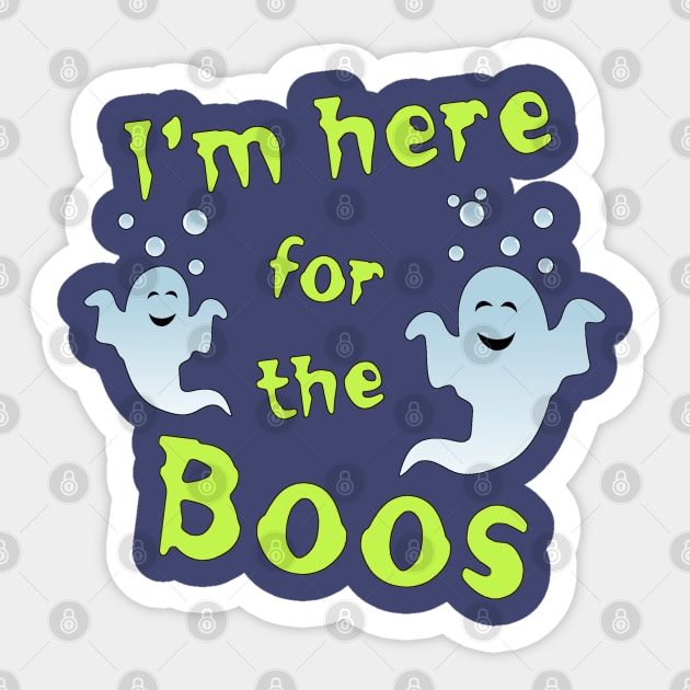 I'm Here for the Boos Sticker by MPopsMSocks